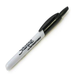 Sharpie Marking Pen Black (Fine) 
